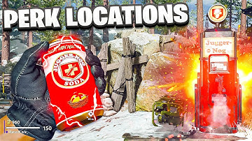 Die Machine ALL "PERK LOCATIONS" Juggernog Location! Unlock POWER (Black Ops Cold War Zombies)