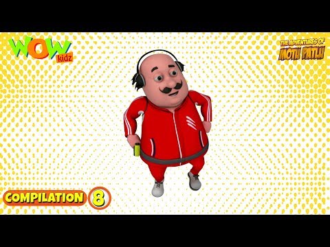Motu Patlu - Non Stop 3 Episodes | 3D Animation For Kids - #8