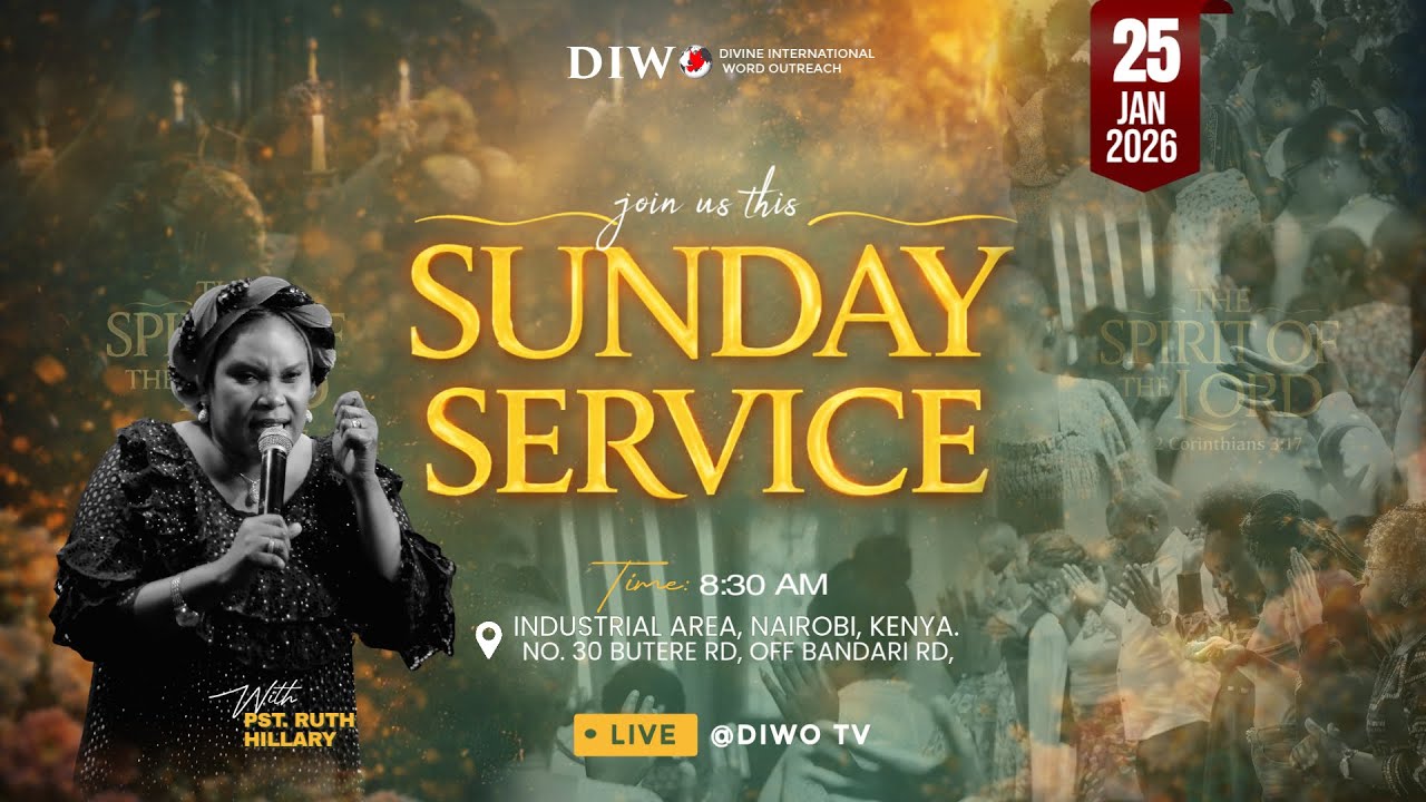 SUNDAY SERVICE - 25TH JANUARY 2026 | Pastor Ruth Hillary