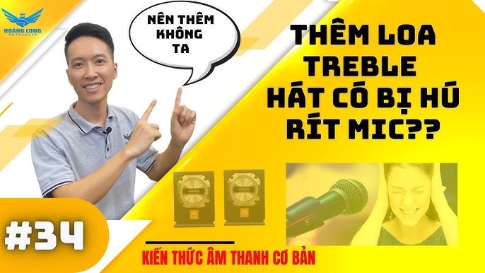 34 [HỎI ĐÁP] LOA TREBLE RỜI CÓ HÁT KARAOKE ĐƯỢC KHÔNG? VÀ CÓ BỊ HÚ ...