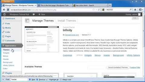 How to edit your wordpress theme using css files