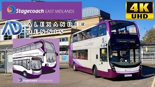 [Stagecoach East Midlands: InterConnect 100 Scunthorpe to Lincoln via Gainsborough] ADL Enviro400MMC