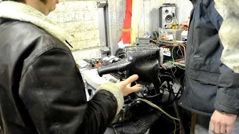 Third start VW type 4 2.0 with L-jetronic injection (GD enginecode)