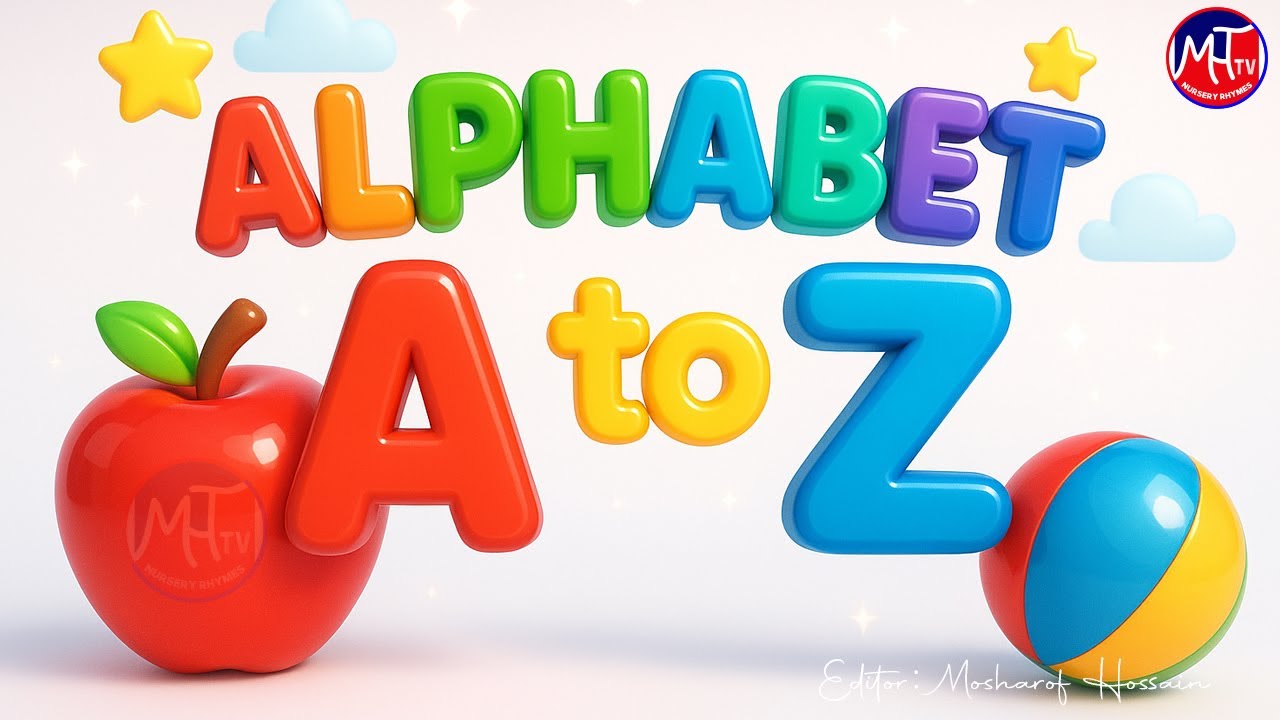 ABC Alphabet Phonics Song for Kids | A to Z Nursery Rhyme | Learn ...