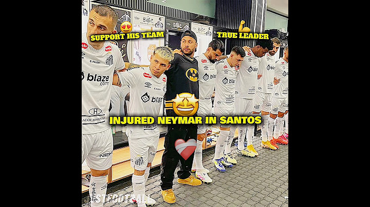 Neymar’s love to santos🤩 #neymar #santos #injury