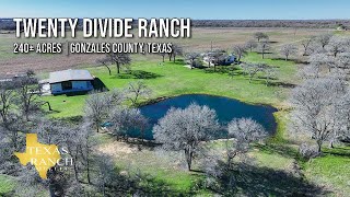 Twenty Divide Ranch | 240± acres for sale in Gonzales County, Texas