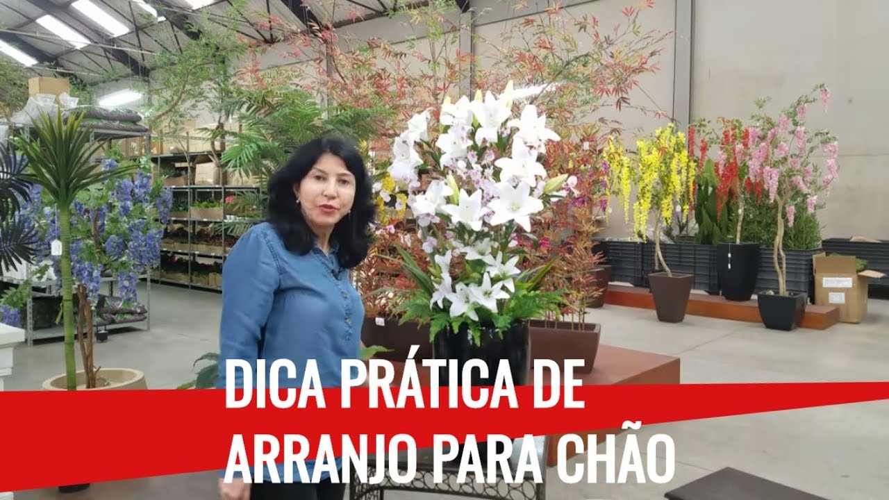 Como Fazer um Lindo Arranjo Artificial com Lirios para Festa