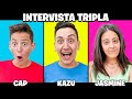 INTERVISTA TRIPLA CON LA NOSTRA COINQUILINA!! 👧 Maschi vs Femmine su Cap e Kazu