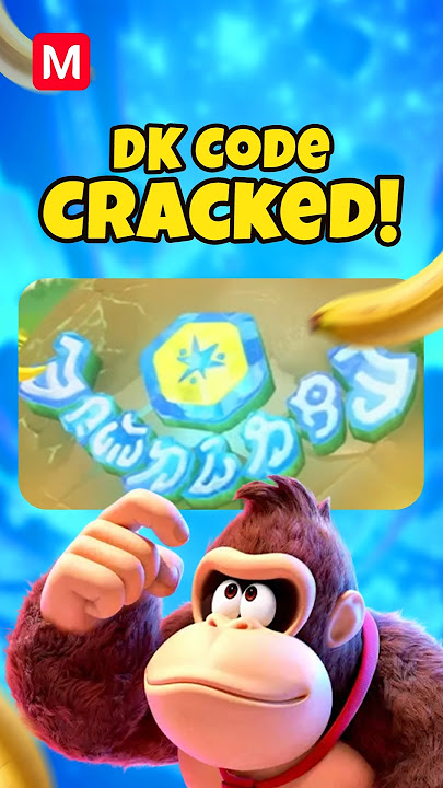Nintendo Hid a FULL LANGUAGE in Donkey Kong Bananza… 🤯 #donkeykongbananza #nintendo #gaming