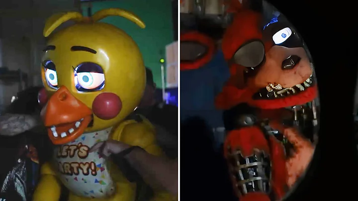 Even More FNAF 2 Movie Animatronic Scenes Revealed! (Brightened & Slowed)