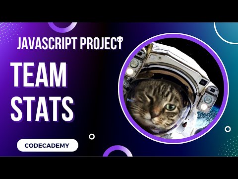 Team Stats Javascript Object Project | Day 47 Codecademy