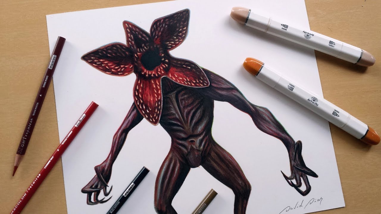 Featured image of post Stranger Things Demogorgon Drawing Easy We have one of the largest drawing courses on the internet and we post them