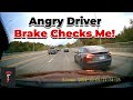 Tesla Driver Road Rage | Hit and Run | Bad Drivers ,Brake check, Idiots In Car | UK/USA Dashcam 673