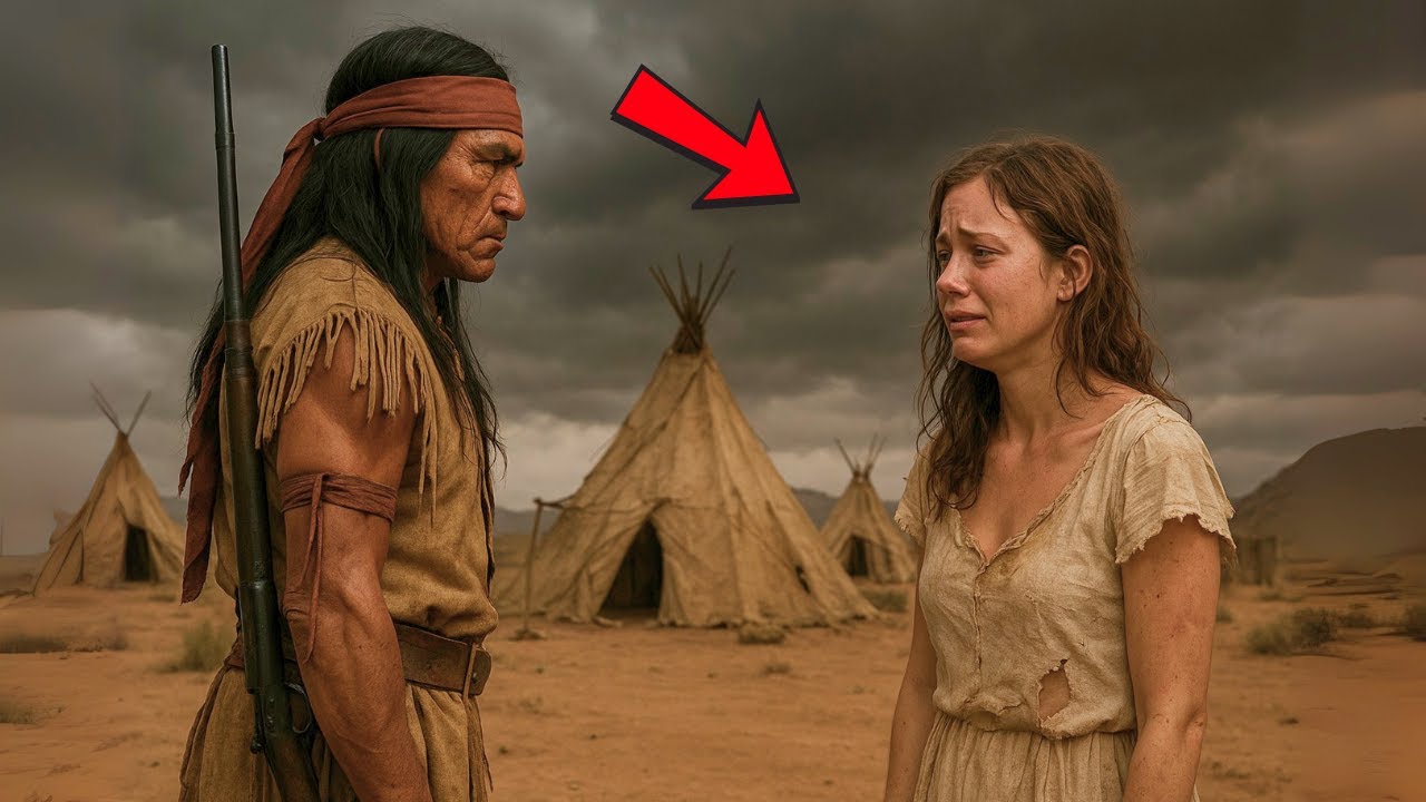 O APACHE solitário era VIRGEM aos 40 ANOS, até que uma VIÚVA pediu ABRIGO durante a tempestade...