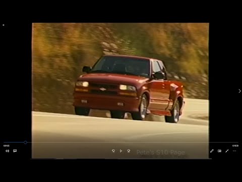 2001 Chevrolet S10 Pickup Features - Dealer Training