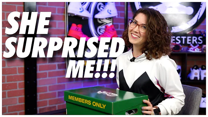 SHE SURPRISED ME WITH A PAIR OF RARE AIR JORDANS 1s!!!