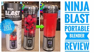 Ninja BLAST Battery Powered Rechargeable USBC Portable Blender Smoothie Maker Review   I LOVE IT!!!