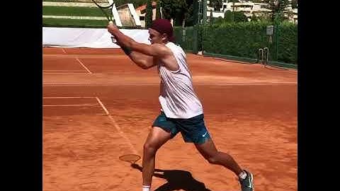 Serve training in paradise 🎾 #shorts