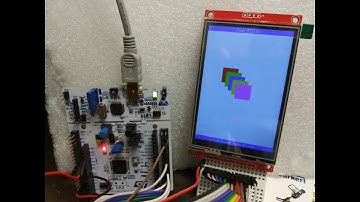 Programming a Touch TFT SPI with STM32