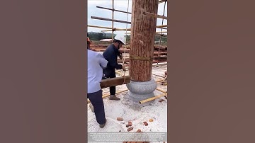 Column alignment and impact method