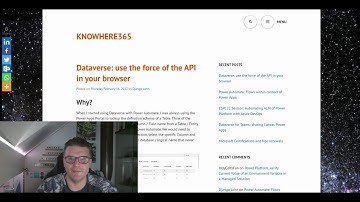 Use the Power Platform Dataverse API endpoint in Browser