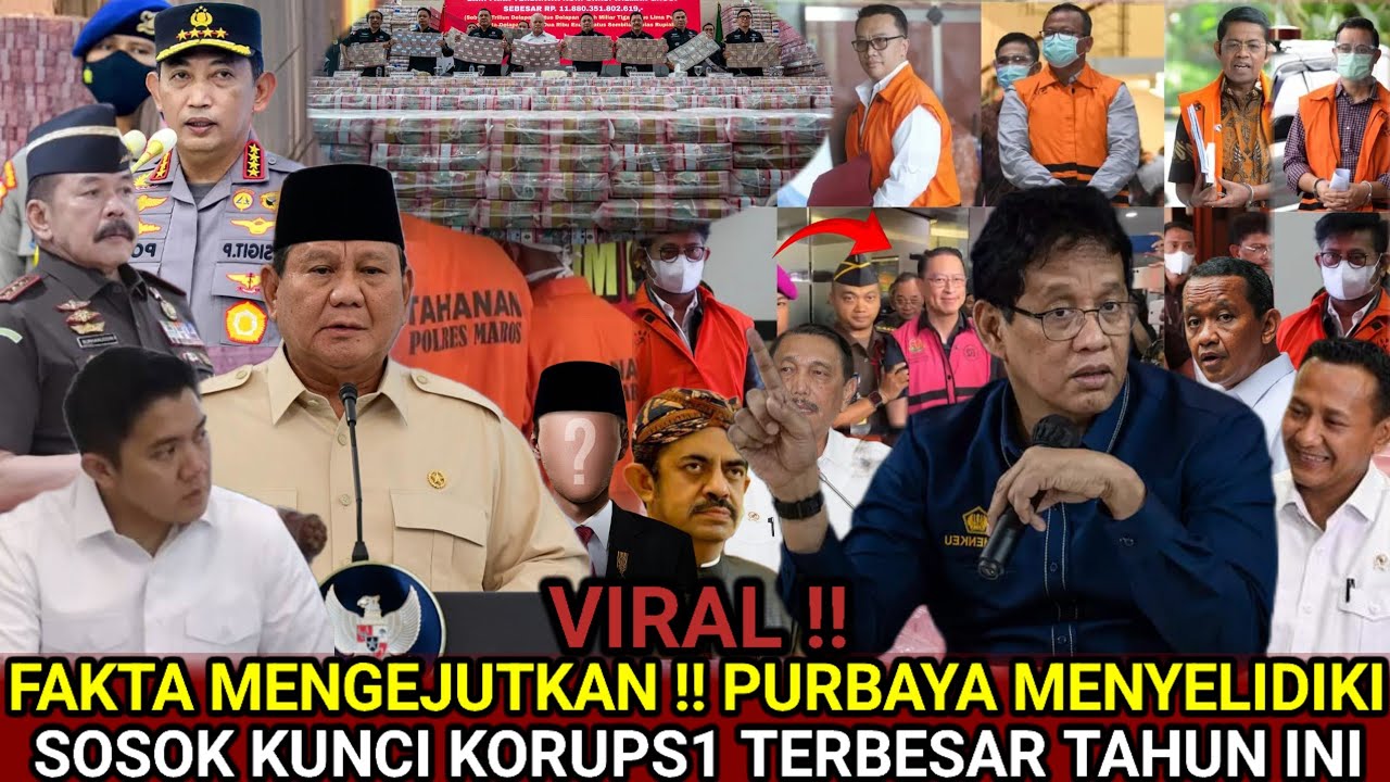 VIRAL !! PENEMUAN TAHUN' INI PURBAYA BONGK4R KUNCI PELAKU DI BALIK KORUPS1 
