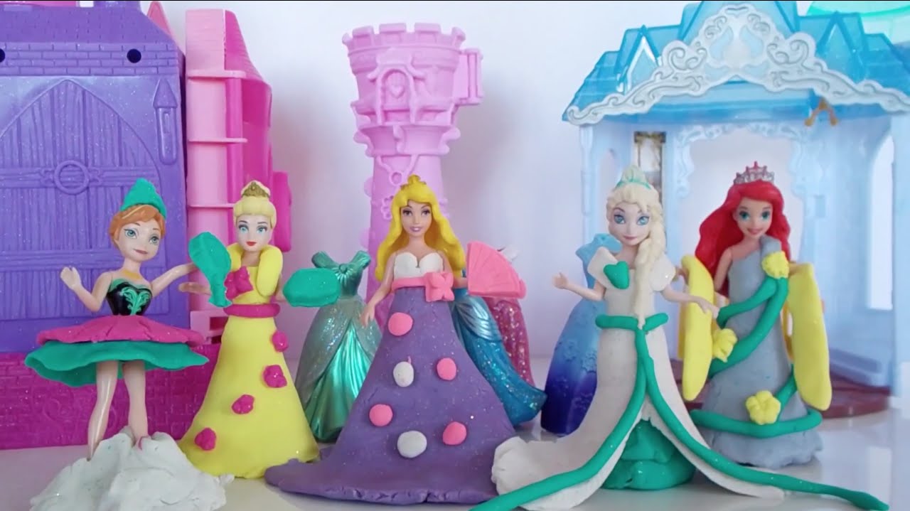 Princesses dresses - YouTube