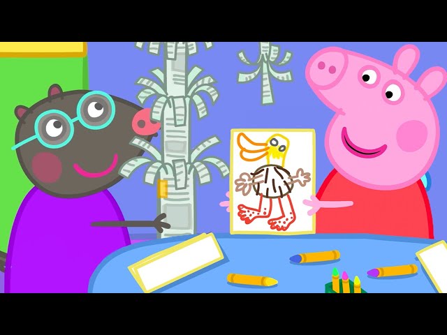 Playgroup Paper Games! 🖍️ | Peppa Pig Official Full Episodes class=