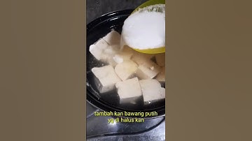 Thumbnail of RESEP TAHU SUSU YANG LEMBUT#shorts