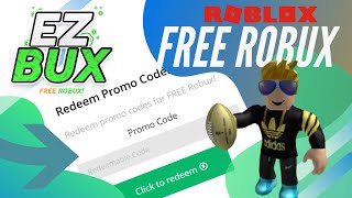 Roblox Promo Codes Free Robux - EzBux gg 2020