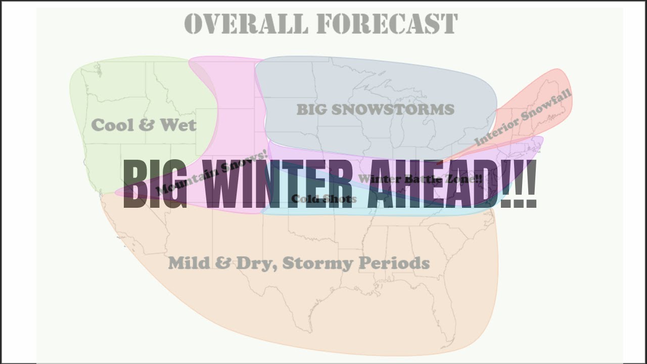 INSANE WINTER TO COME!!!! Preliminary Forecast RIGHT HERE 2024-25! -VRP ...