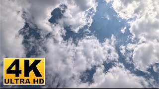 โปรแกรมรักษาหน้าจอ Blue Sky และ Clouds (ไม่มีเสียง) 2 ชั่วโมง 4K UHD