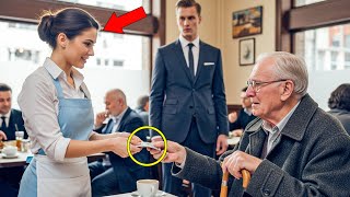 A Kind Waitress Paid for an Old Man’s Coffee—Never Knowing He Was a Billionaire Looking …