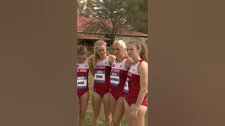 Katelyn Tuohy comforts and assures teammate "its o...