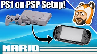 How to PS1 on PSP CFW or PS Adrenaline with PSX2PSP | EBOOT Conversion - YouTube