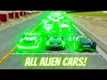 All alien hypercars mega drag race at 24 km straight road
