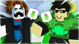 Toxic Kids RAGING With *VOICE CHAT* In Roblox Bedwars!