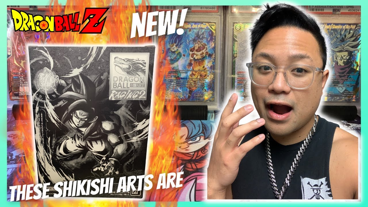 NEW Dragonball Shikishi Art Raging 2 Box Opening - YouTube