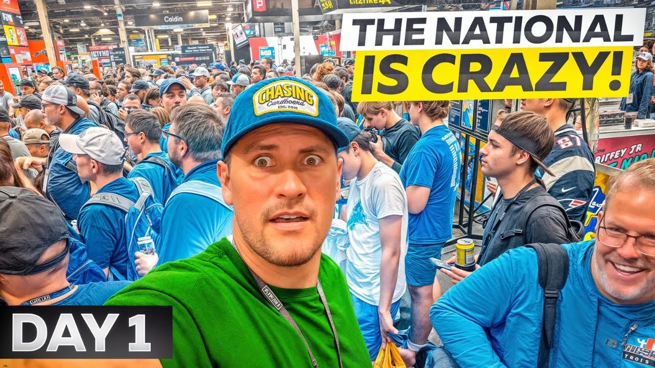 The National Sports Card Show is BONKERS! | DAY 1