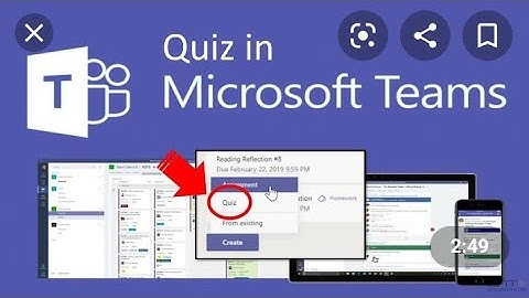 How to create quiz in Microsoft Teams (Part 1)