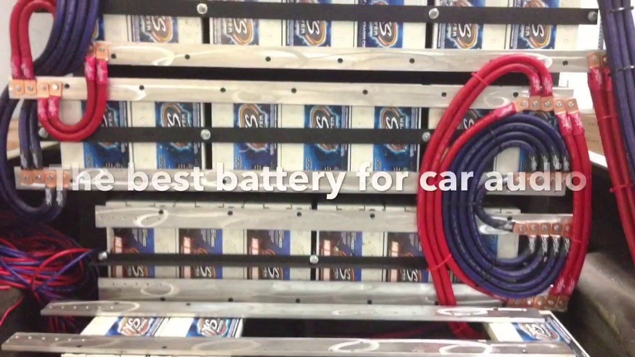 The BEST CAR AUDIO battery: for your application - YouTube