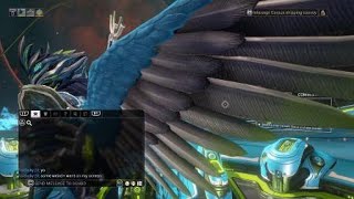 Warframe weird text glitch