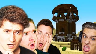 ZAPÁLILI JSME JIM BÁZI! // Minecraft w/ MenT, Wedry, House