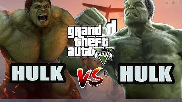 New Hulk Mod In GTA 5 Gameplay