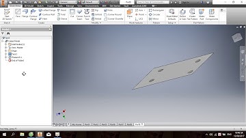 hướng dẫn các lệnh modifly trong sheet metal trong inventor