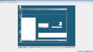 cài đặt web server IIS 2008 vbox