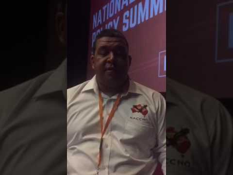NACCHO chair Matthew Cooke at #alphealthsummit