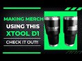 Laser Etching Channel Merch with XTOOL D1!