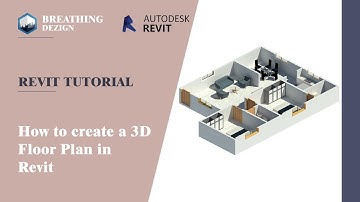 How to create a 3D FLoor Plan - Basic Revit Tutorial (2021)