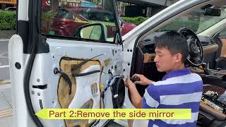 How to install 360 degree cameras in car? Long video from carsanbo